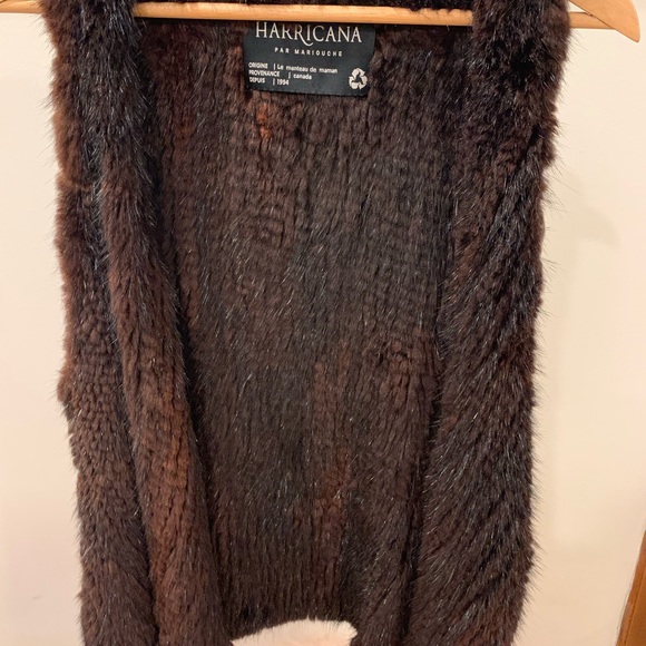 Harricana Mink Vest - Picture 2 of 4